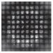 Three black and white images showing a contracting sphere with a black grid on top