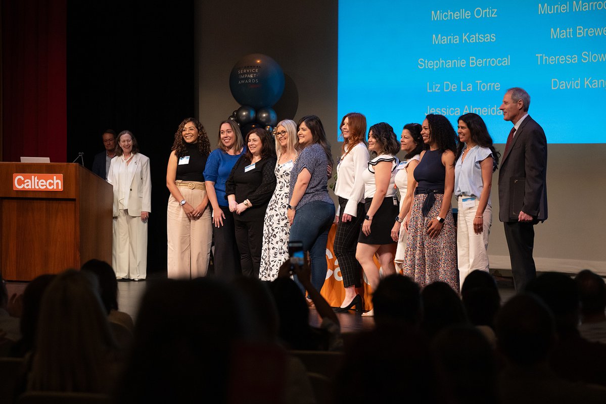 The Team Impact Award went to the Emergency Housing Working Group, whose 17 members from across the Institute assisted community members affected by the devastating wildfires of January 2025.