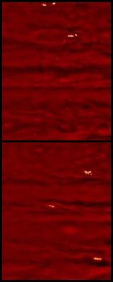 Galileo images of lightning on Jupiter