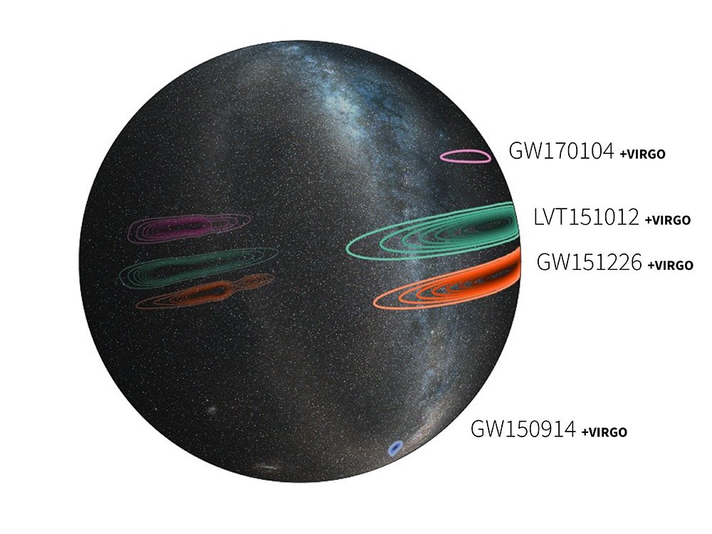 graphic: localization map with Virgo