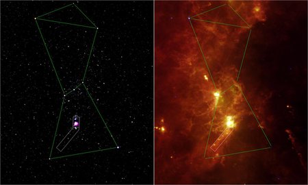 the Orion Nebula
