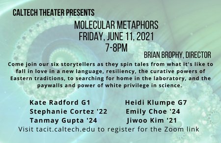 flyer for Story Telling for Scientists